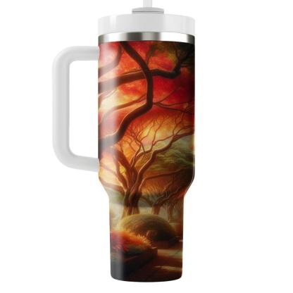 Autumn Foliage Trail  Tumbler Cups