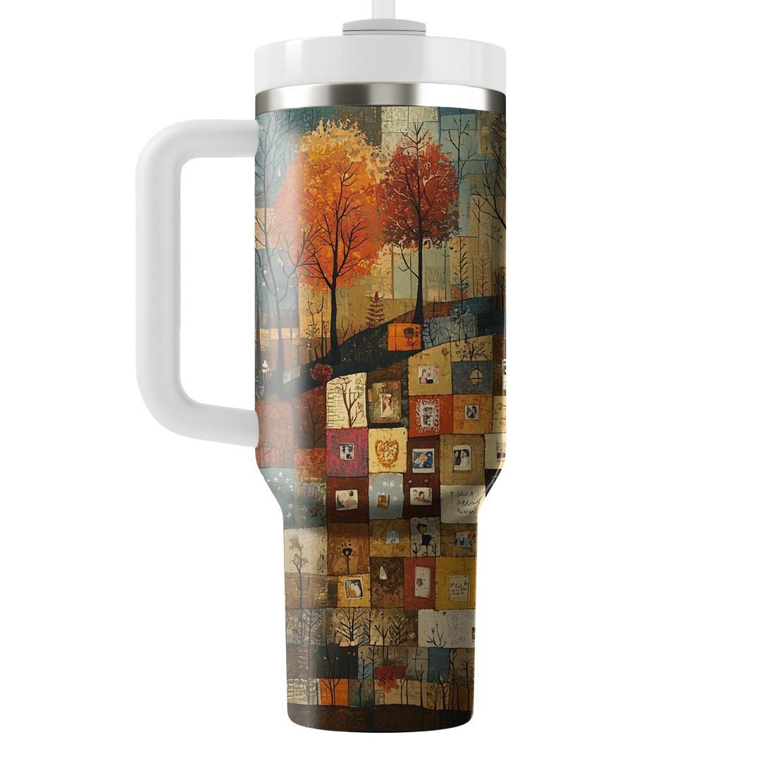 The Tapestry Of Life: A Mother’s Love Woven Into Every Moment Tumblers With Lids