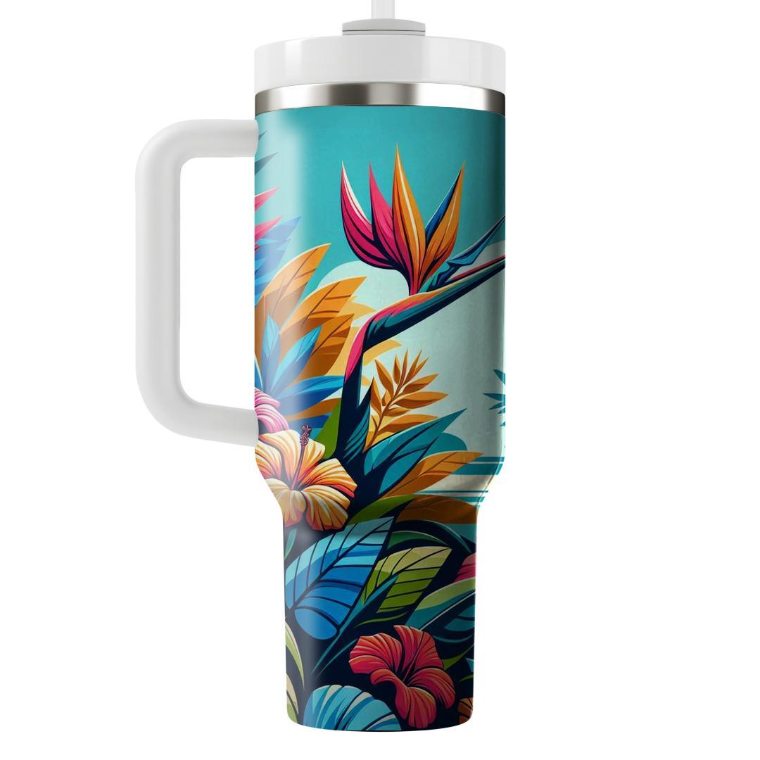 Tropical Jungle Bloom  Tumblers For Gifts