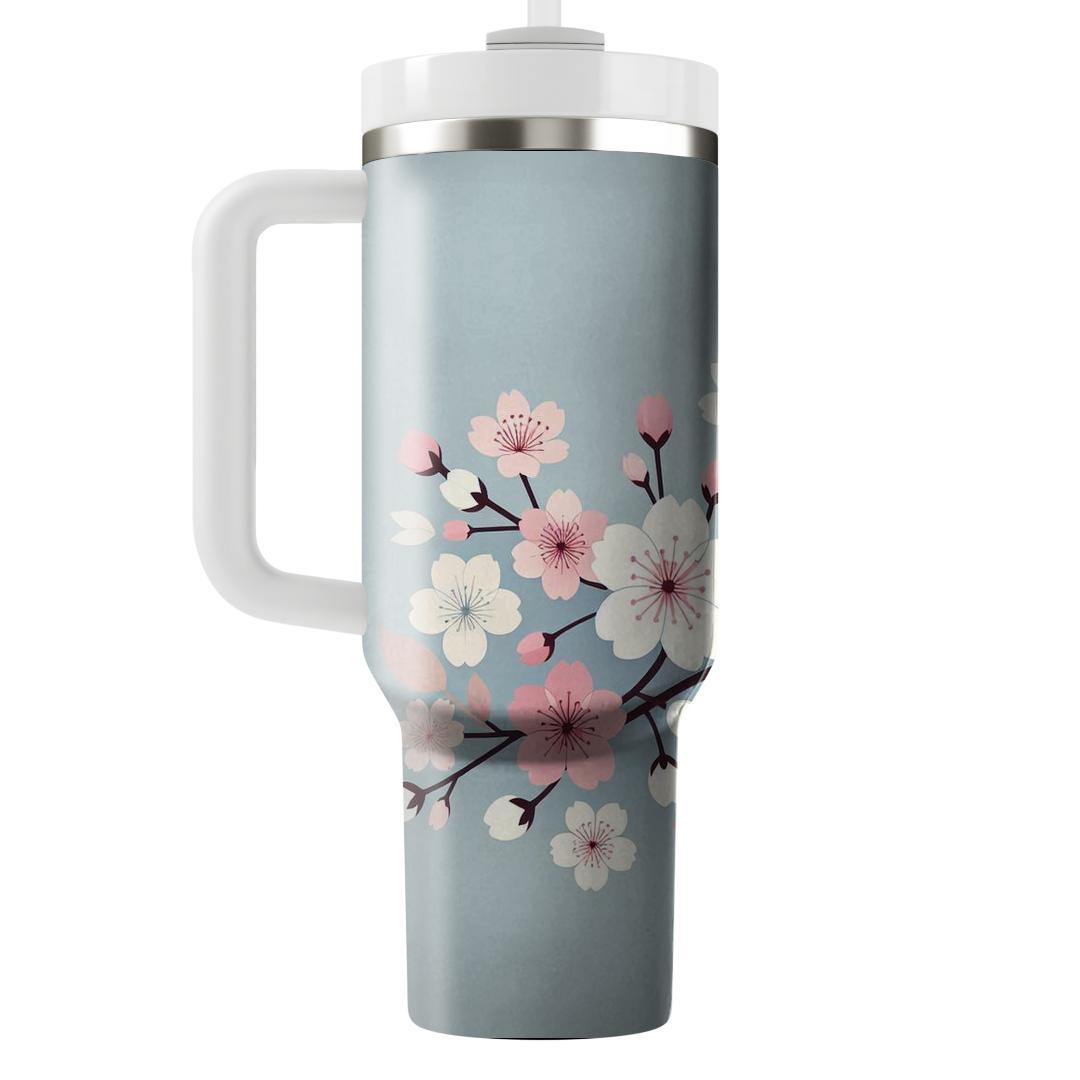 Sakura Blossom Serenity  Tumblers With Lids