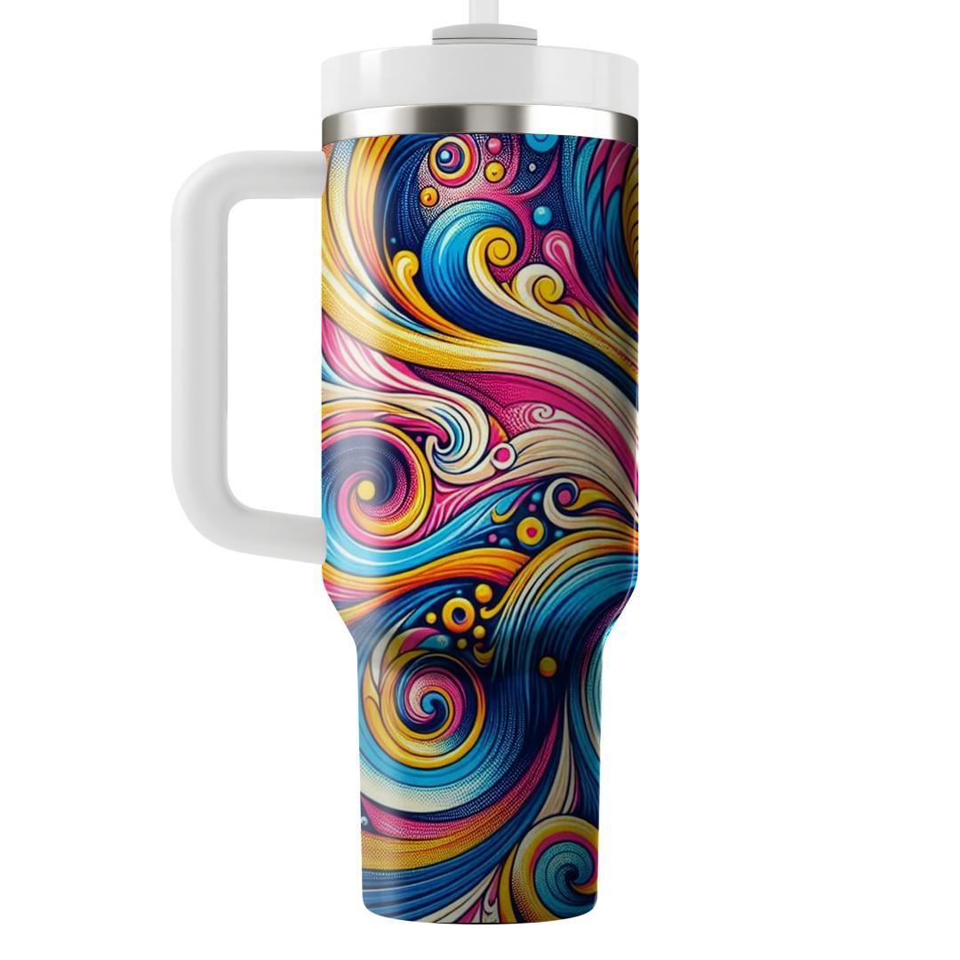 Funky Tie-dye  Unique Tumblers