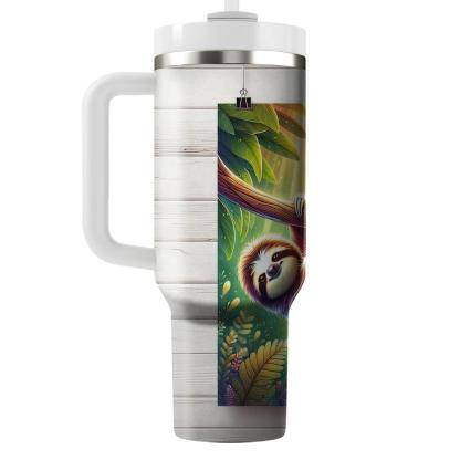 Cute Baby Sloth Tumble  Travel Tumblers