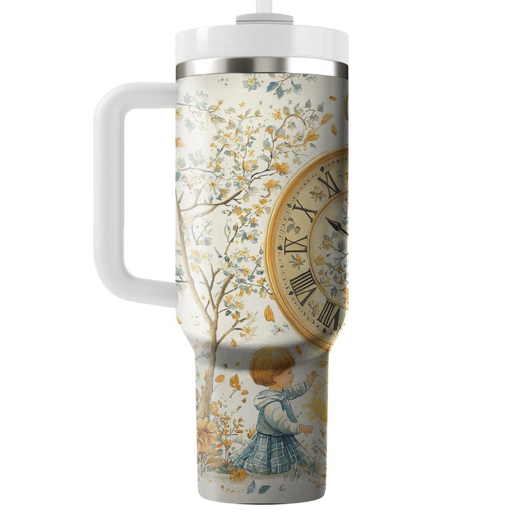 The Timekeeper: A Mother’s Love Through Every Season Insulated Tumblers