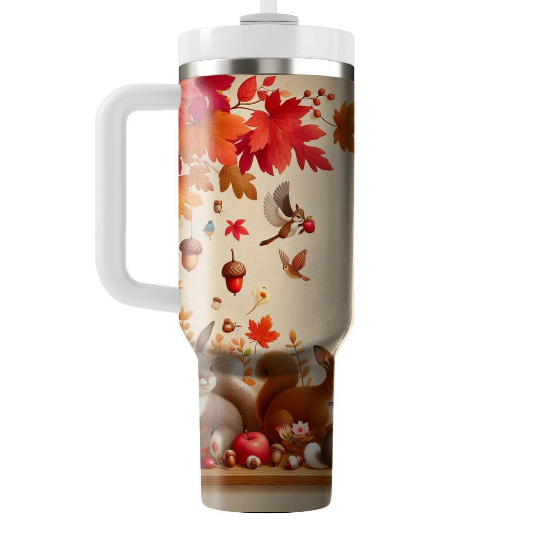 Autumn Whimsical Woodland  Travel Tumblers
