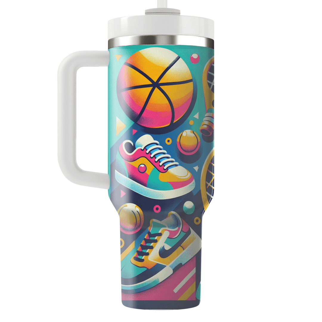 Retro Sports Adventure  Tumblers With Lids