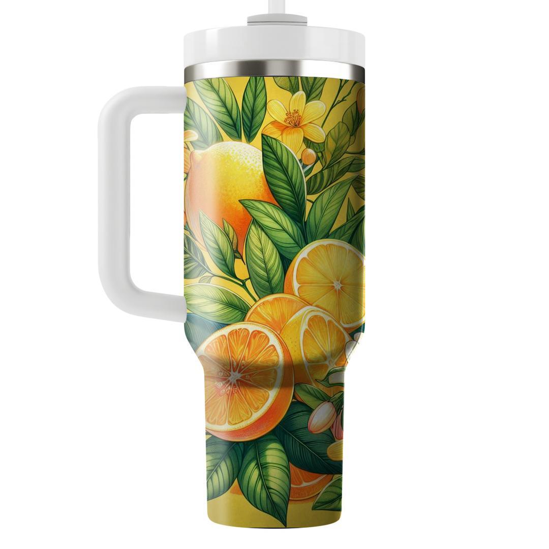 Refreshing Citrus Blossom  Insulated Tumblers