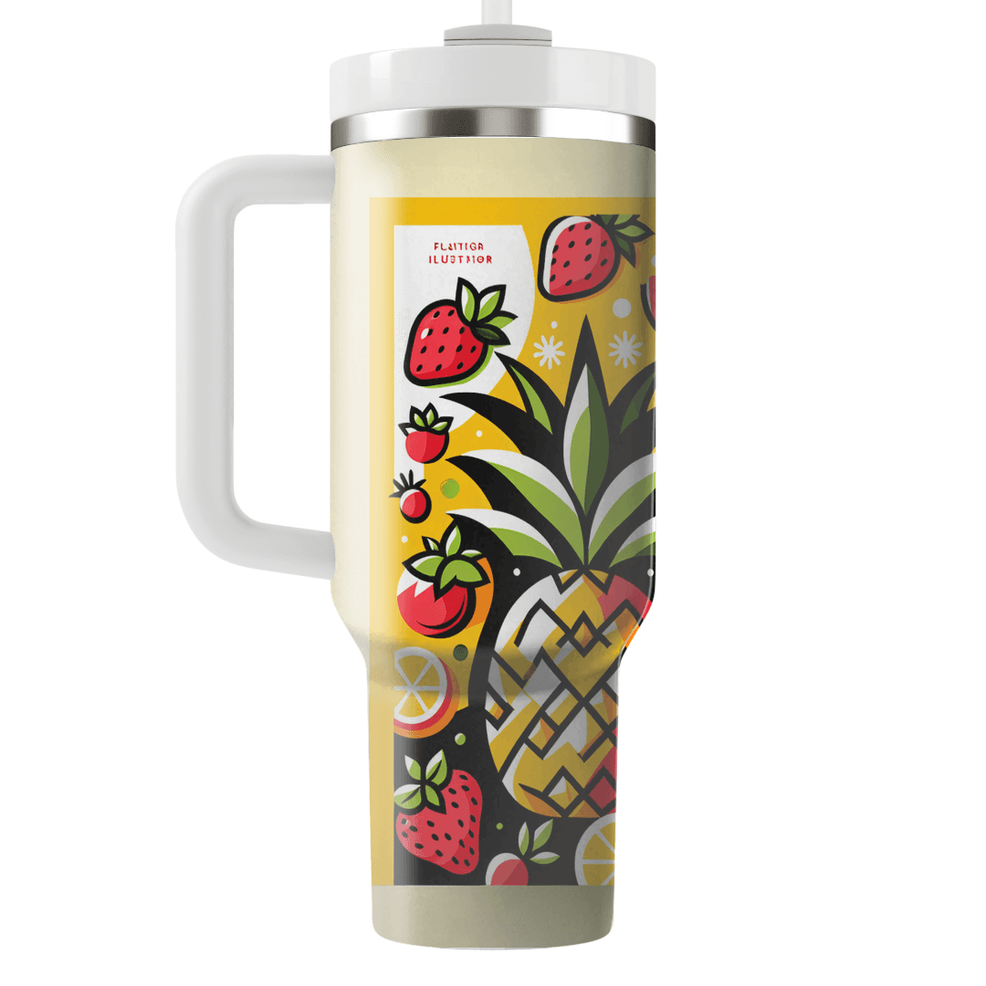 Lively Fruit Fiesta  Tumblers For Gifts