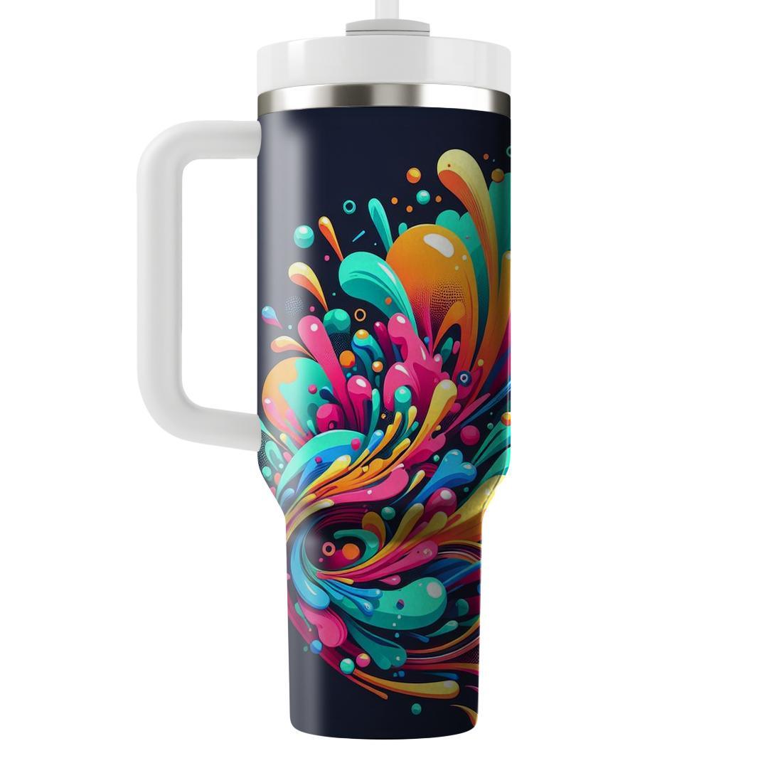 Festival Of Colors - Color Run  Personalized Tumblers