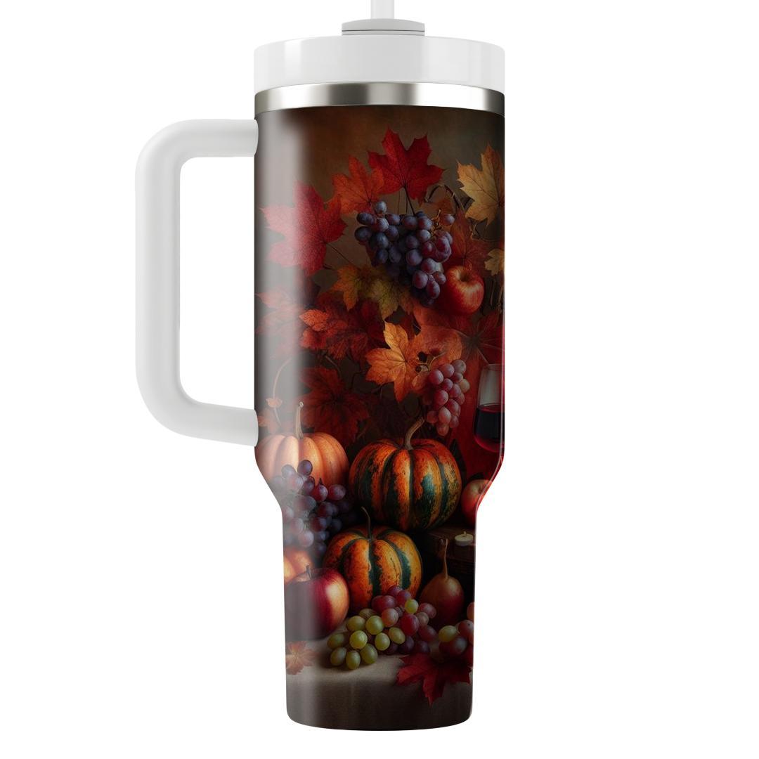 Autumn Wine & Dine  Custom Tumblers