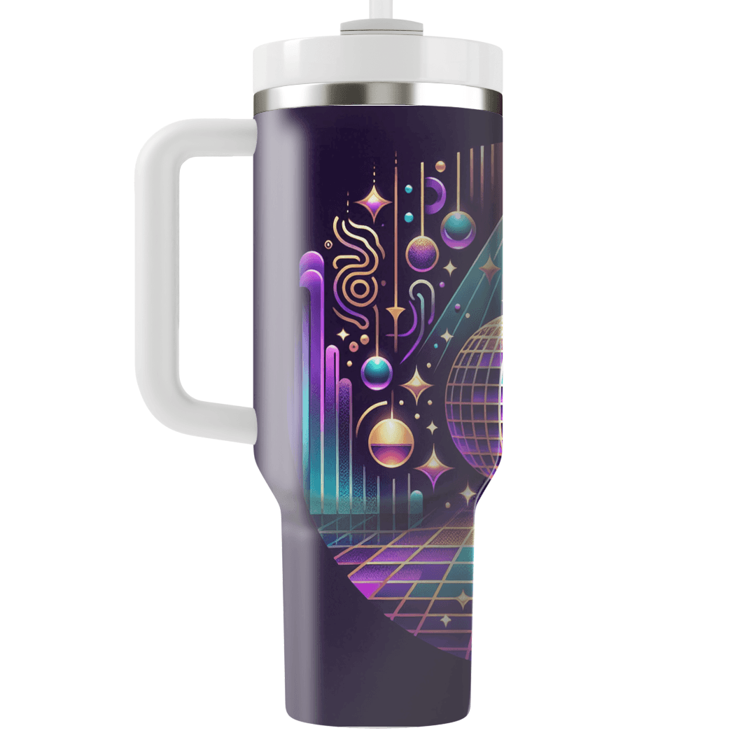80s Disco Lights Travel Tumblers