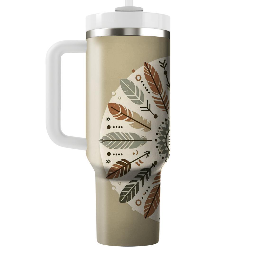 Chic Boho Pattern  Travel Tumblers