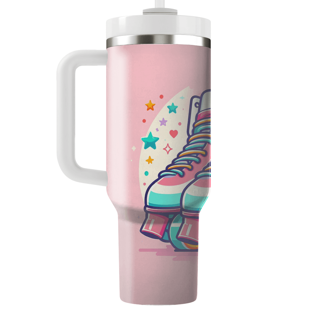 Retro Roller Skates  Tumbler Cups