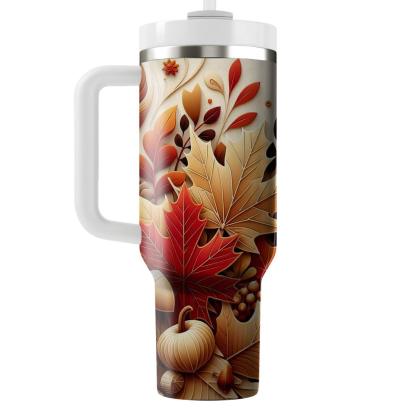 Autumn Forest Treasures  Travel Tumblers