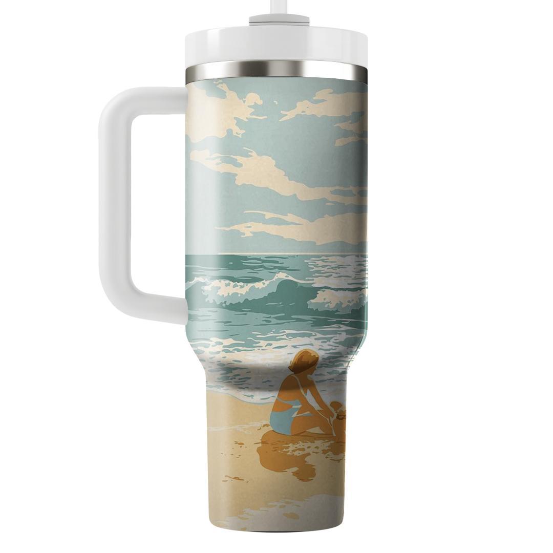The Tides Of Love: A Mother’s Unfailing Support Tumblers With Lids