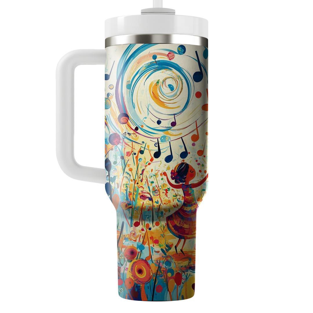 The Melody Of Love: A Mother’s Voice As The Soundtrack Of Life Tumblers With Lids