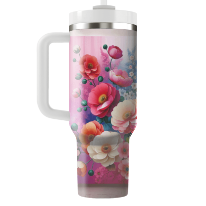 Spring Blossom Fantasy  Tumbler Cups