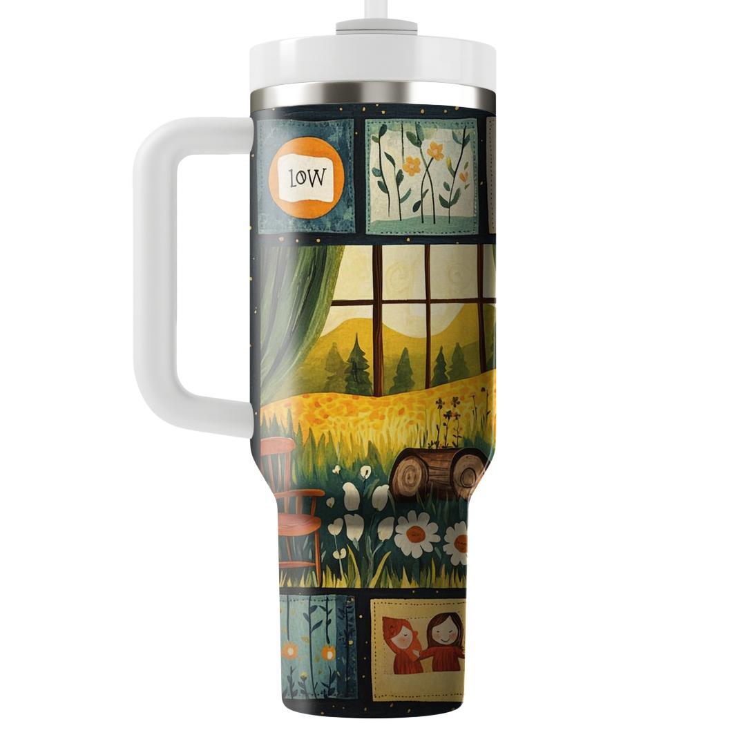 The Fabric Of Memories: A Mother’s Love Stitched Together Tumblers With Lids