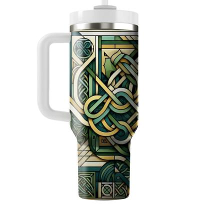 Celtic Celebration - A St. Patrick's Day  Tumbler Cups