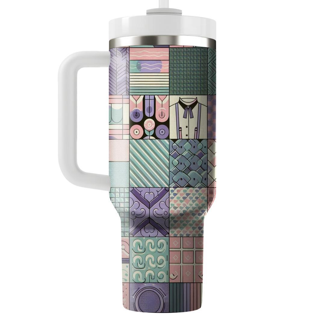 Chic Retro Florals  Travel Tumblers