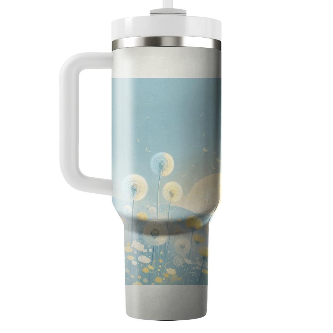 Dandelion Wishes Drift  Custom Tumblers