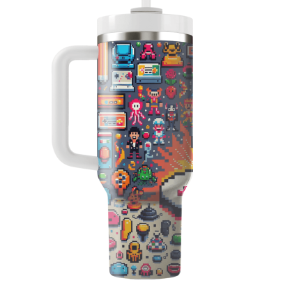 Retro Video Game Vibes  Custom Tumblers