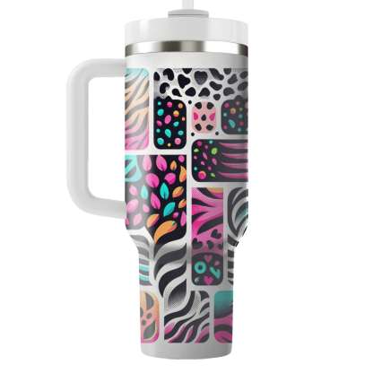 Funky Animal Prints  Tumbler Cups
