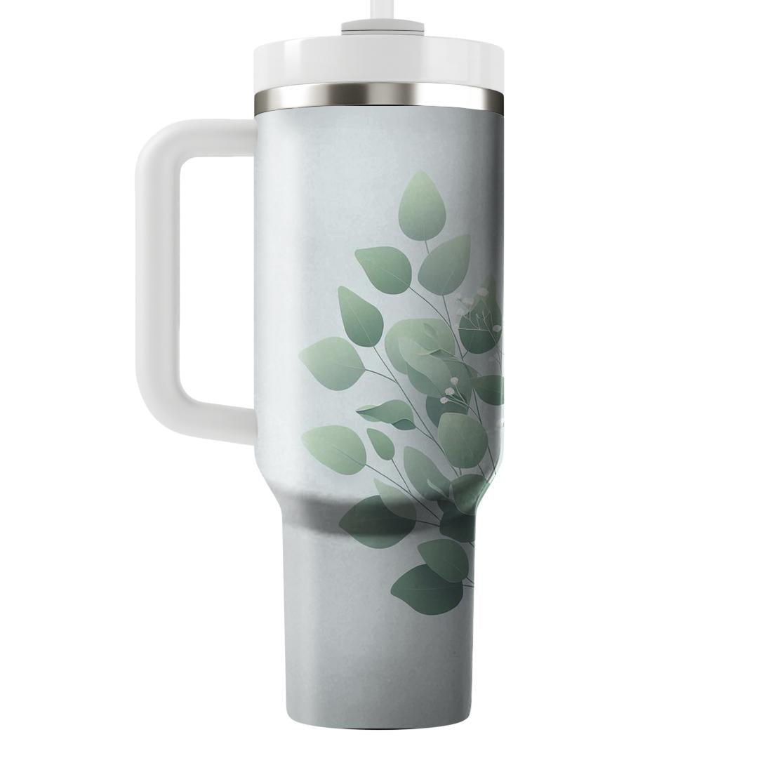 Eucalyptus And Bloom  Insulated Tumblers