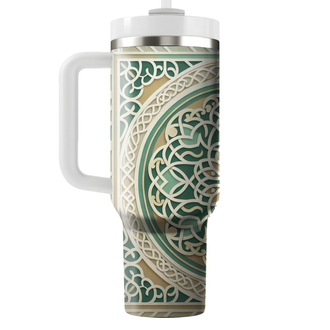 Lattice Garden  Insulated Tumblers