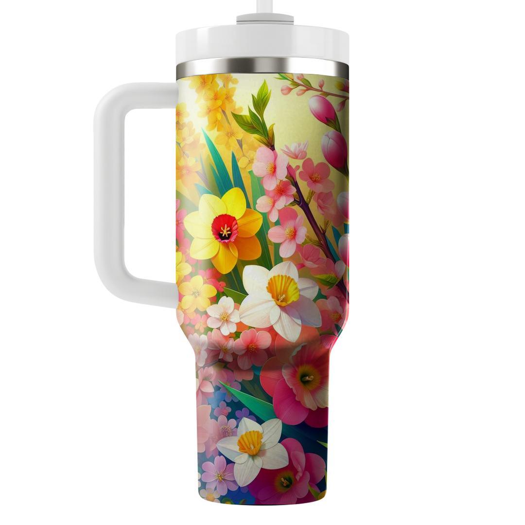 Springtime Blossom Celebration  Unique Tumblers