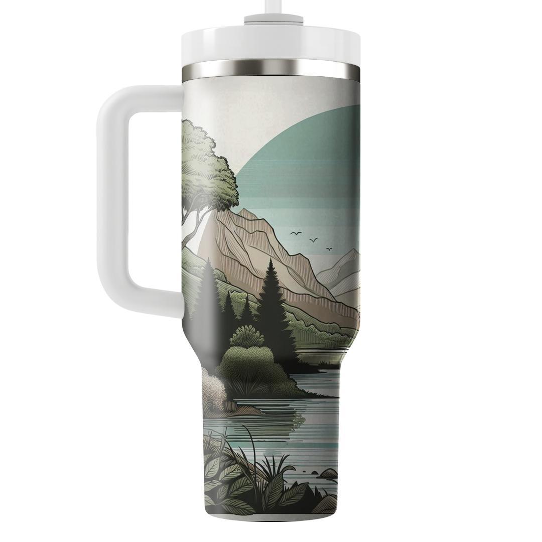 Serene Nature  Travel Tumblers