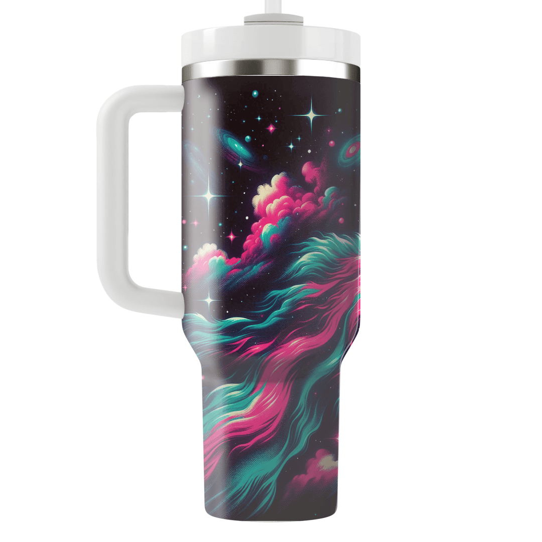 Neon Nebula  Custom Tumblers