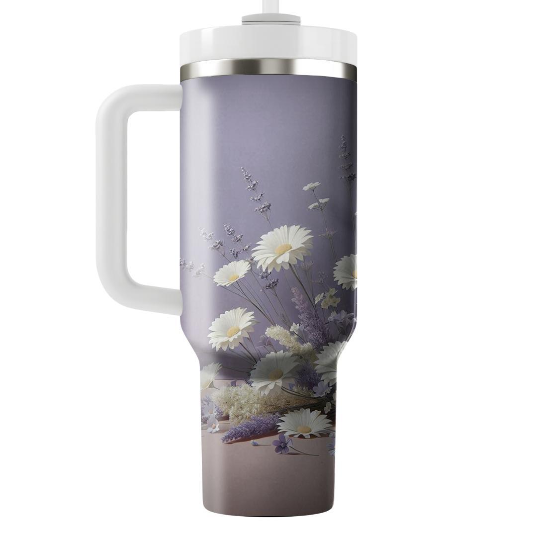 Delicate Floral Charm  Insulated Tumblers