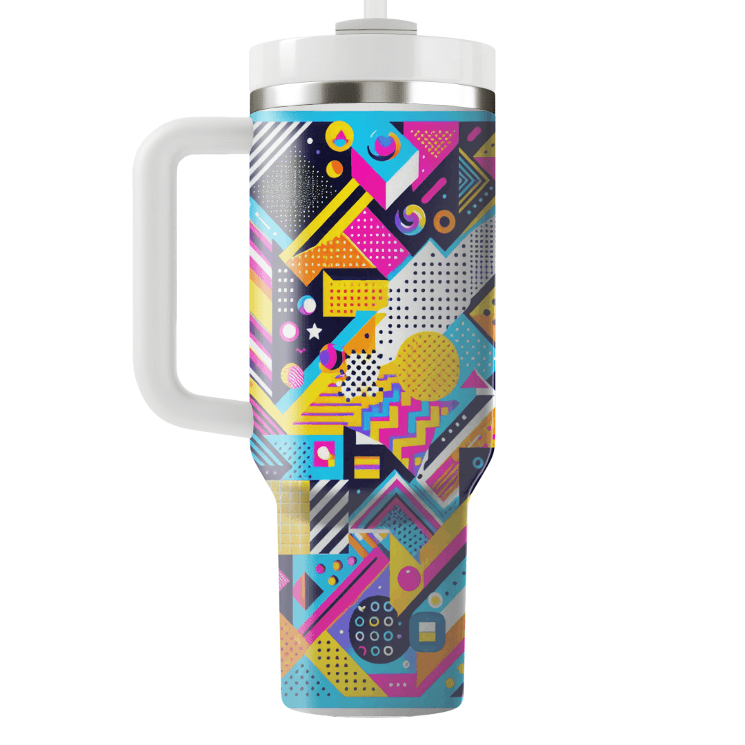 Radical Retro Patterns Insulated Tumblers