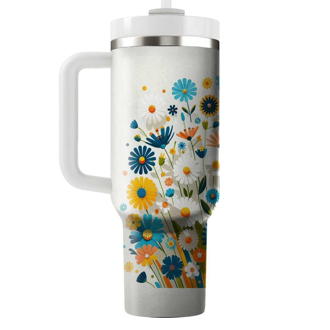 Joyful Wildflower Medley  Insulated Tumblers