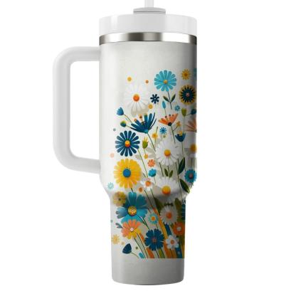 Joyful Wildflower Medley  Insulated Tumblers