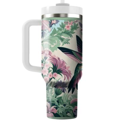 Elegant Hummingbird Garden  Tumblers For Gifts