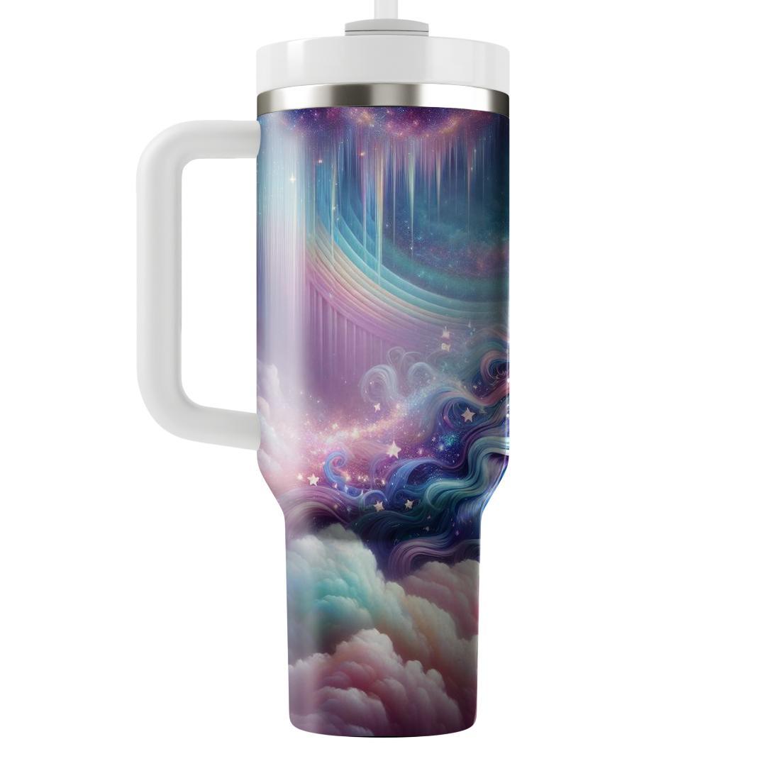 Mystical Unicorn Dreamscape  Travel Tumblers