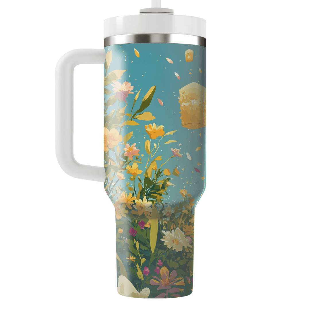 Rapunzel's Enchanted Garden Poster Decorative Tumblers