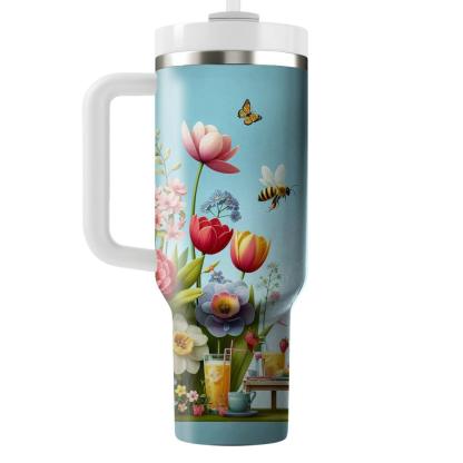 Spring Adventure Bloom  Travel Tumblers