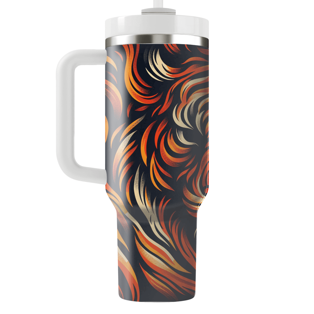 Dramatic Tiger Stripes  Tumblers With Lids