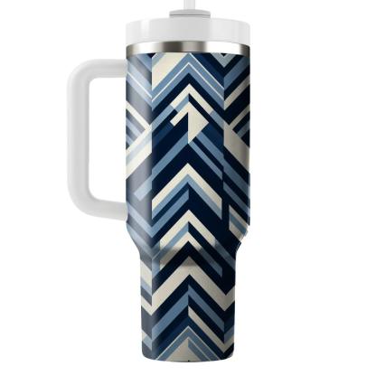 Chevron Stripe Elegance  Tumblers For Gifts