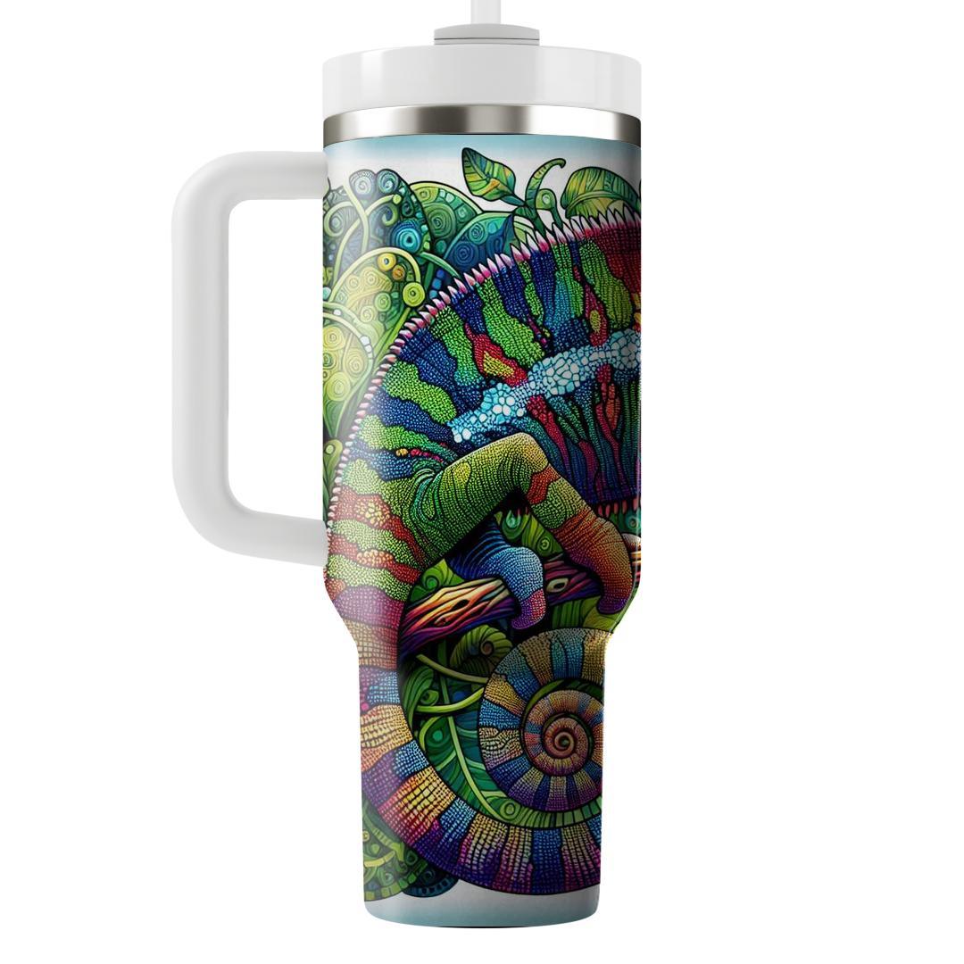 Colorful Chameleon Patterns  Decorative Tumblers