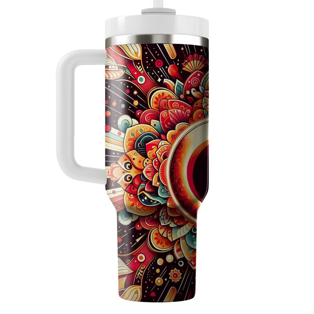 Eclipse Of Colors - Lunar New Year  Tumblers With Lids