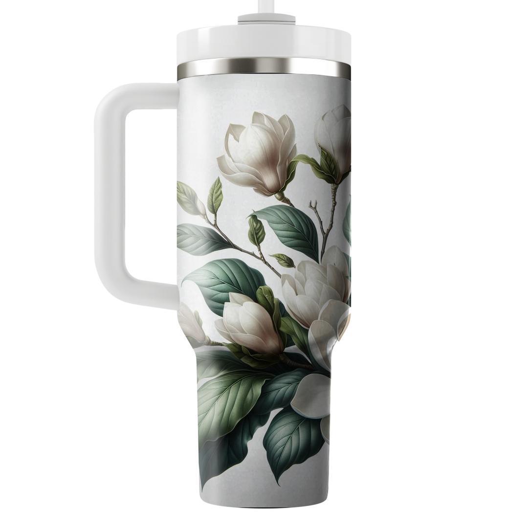 Magnolia Whispers  Tumbler Cups
