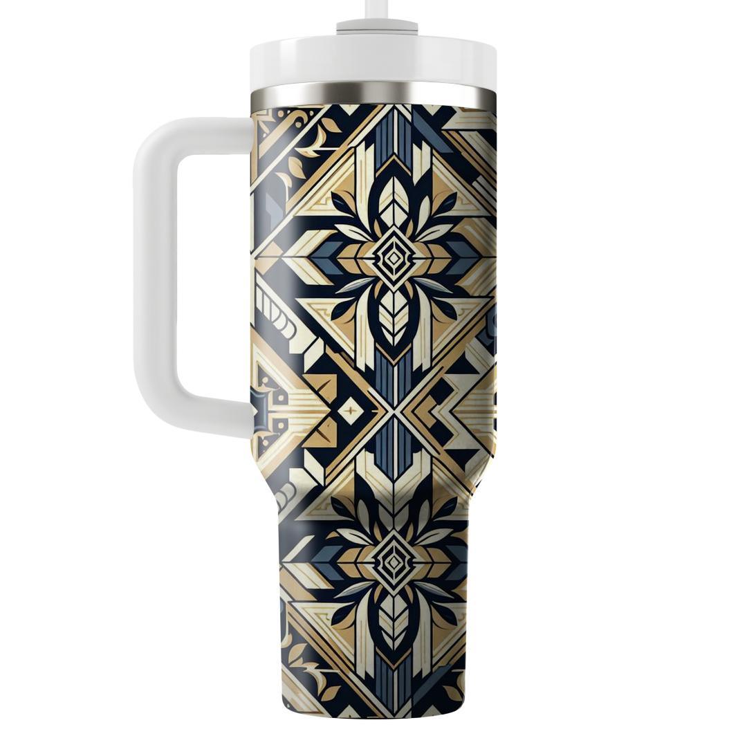 Art Deco Geometric Bloom  Tumblers For Gifts