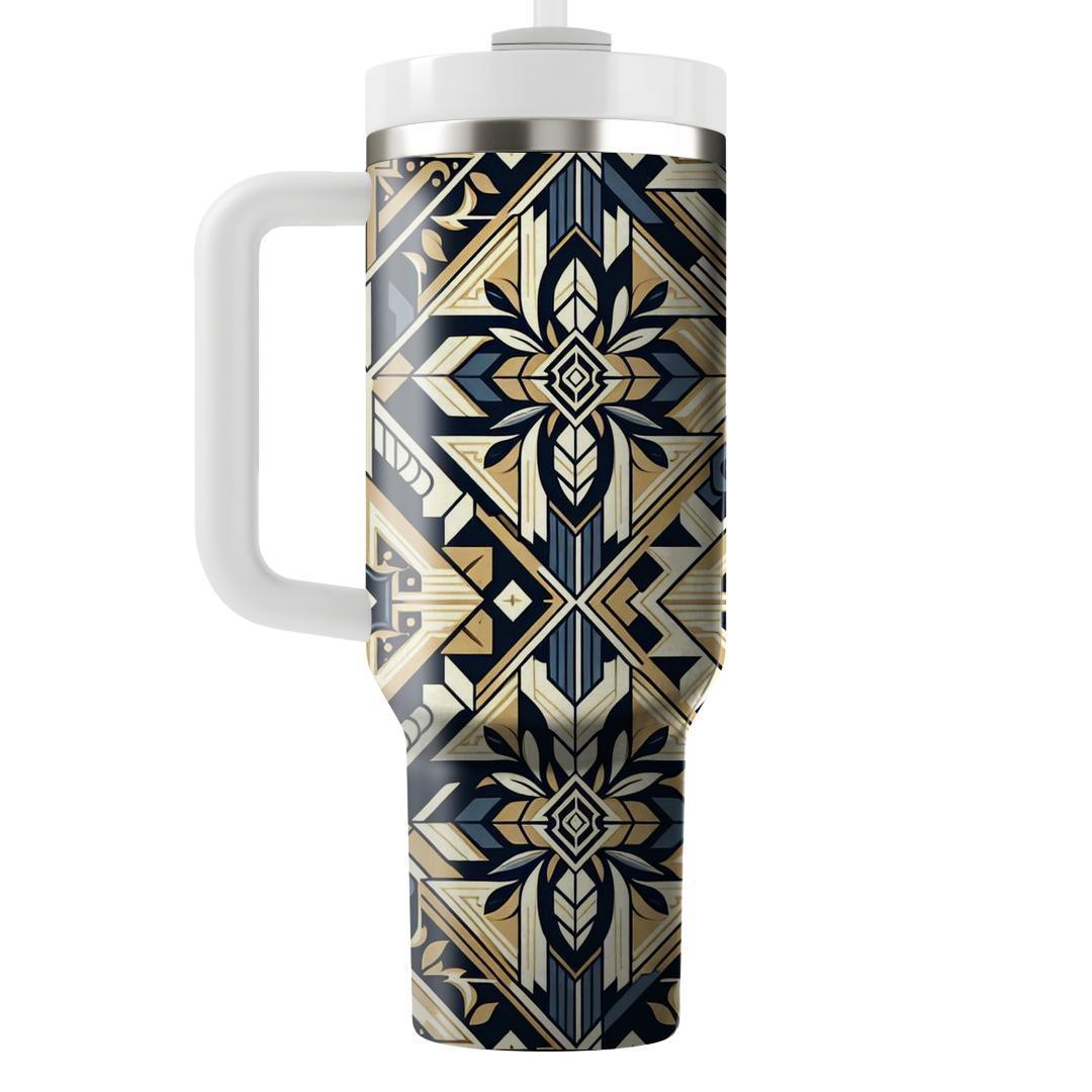 Art Deco Geometric Bloom  Tumblers For Gifts