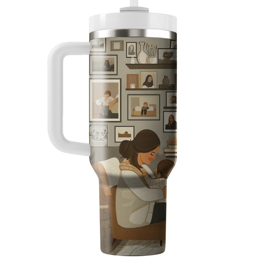 The Heart Of Home: A Mother’s Embrace Tumblers With Lids