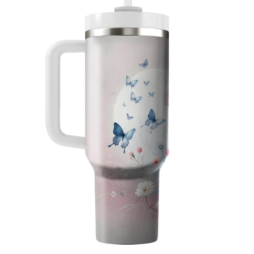 Spring Breeze Blooms  Travel Tumblers