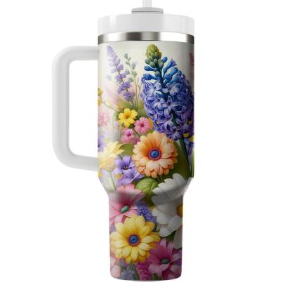 Spring Fling Blossoms  Tumbler Cups