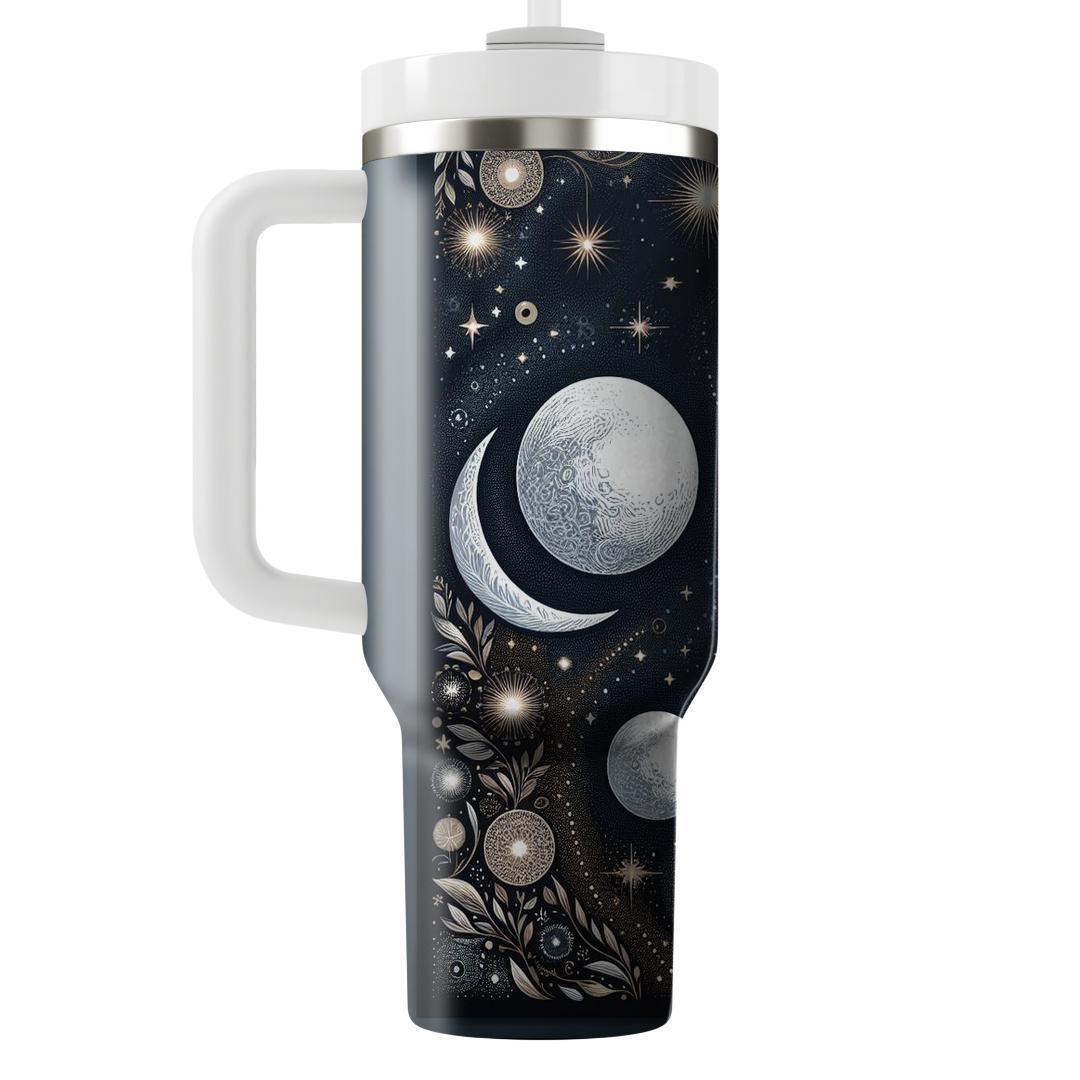 Celestial Moonlit Dreams  Travel Tumblers